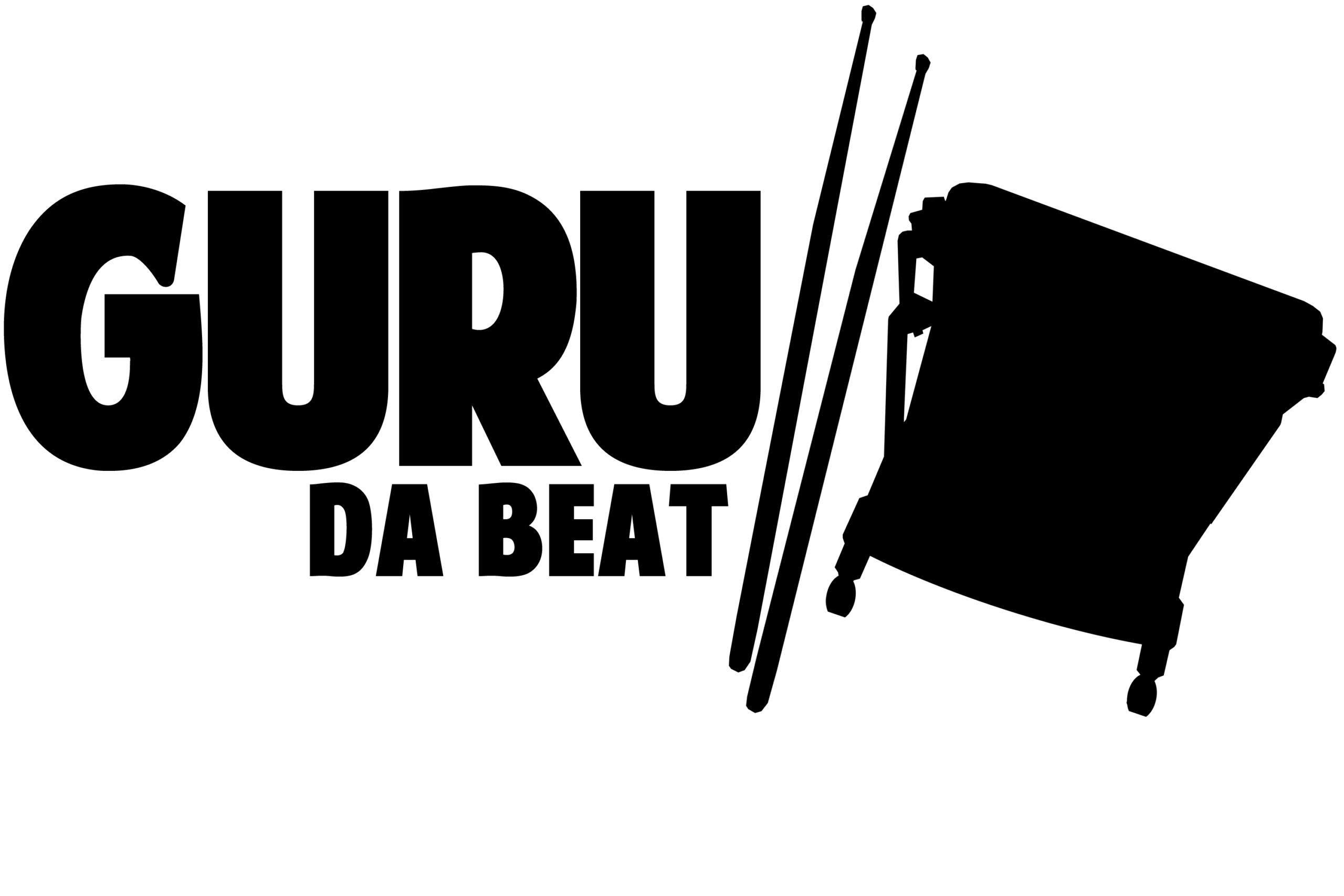 GURU DABEAT LOGO Schwarz